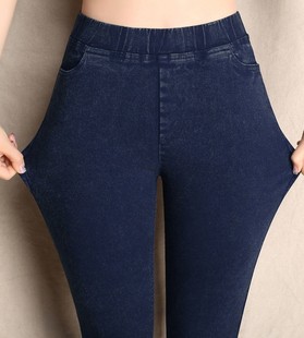 Large Size S-6XL Trousers For Women Winter high waist skinny
