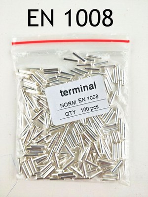 100PCS 18AWG Bootlace cooper Ferrules kit set Wire Copper Cr