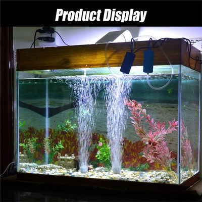 Portable Mini USB Aquarium Fish Tank Oxygen Air Pump Mute En