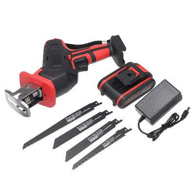 48V Cordless Logging Chainsaw With 4 Saw Blades 1 Battery El