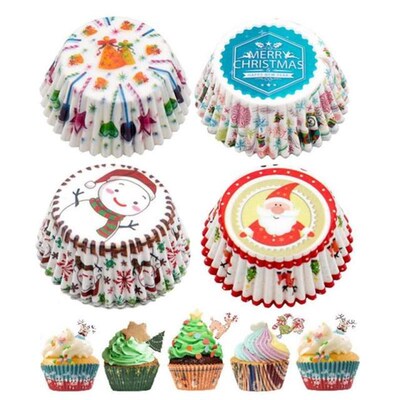 100pcs Muffin Cupcake Paper Cups Cake Forms Cupcake Liner Fo
