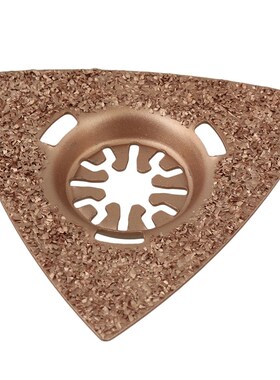 80mm Yellow Universal Oscillating MultiTool Blades Triangle