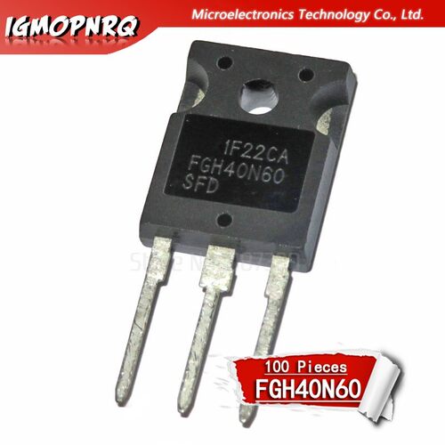 100pcs FGH40N60SFD FGH40N60 40N60 variable tube IGBT welder