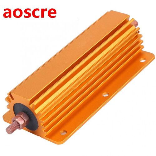 RX24 200W 1R Resistor Gold Aluminum Shell Resistor for Power