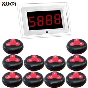 Restaurant Host Pager Wireless System Call Coaster Paging