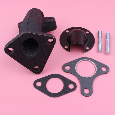 Exhaust Muffler Manifold Gasket Deflector Kit For Honda GX39