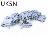 plat rail UK5N 50PCS Terminal DIN class lug universal blocks