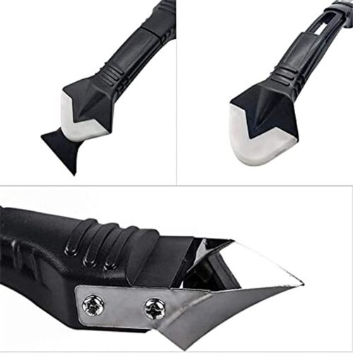 3 in 1 Durable Silicone Sealant Remover Tool, Glass Glue Ang