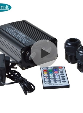 Maykit 32w Colorful Fiber Optic Engine RGBW Led Light With