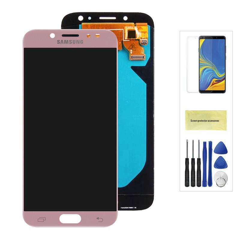 Super AMOLED LCDs For  Galaxy J7 Pro 2017 J730 J730F LCD Dis