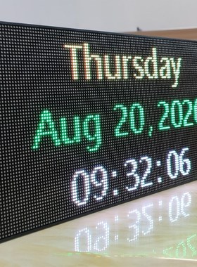 /Small LED billboard LED sign word display digital signage i