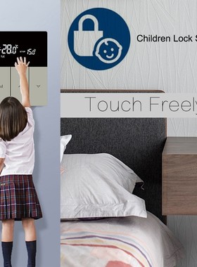 Thermostats LCD Touch Screen Temperature Controller Regulato