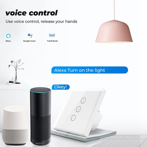 Tuya WiFi touch dimmer switch light APP Smart