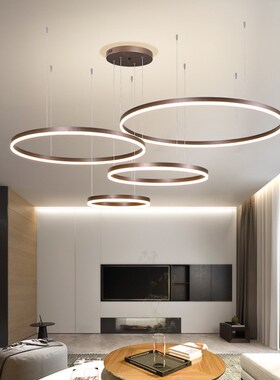 2020 Modern Led Chandelier Home Lighting Brushed  Ceiling Mo