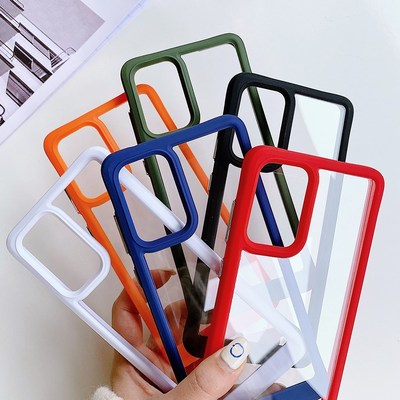Clear Phone Case For Samsung Galaxy S21 Plus A52 A72 A32 A02