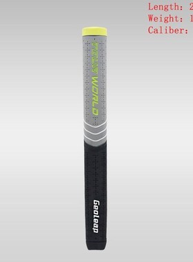 Golf putter grip rubber pistol contour three colors two size