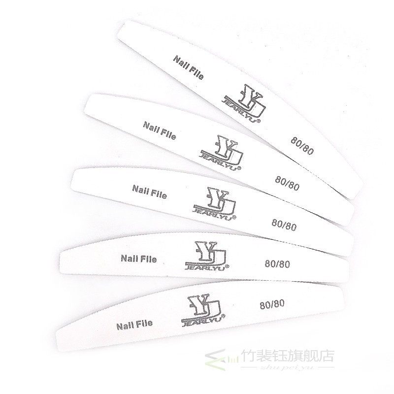 5pcs/lot nail file mix color limas 80/100/150/180/240 nail a