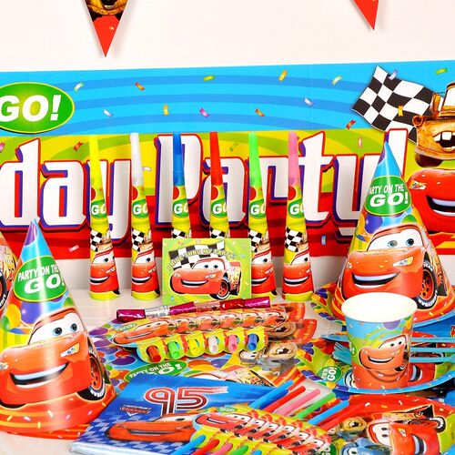 Disney Lightning McQueen Cars Birthday Party decorations pa