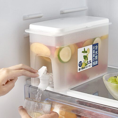 3.5L Refrigerator Kettle with Faucet Household Lemonade Bott