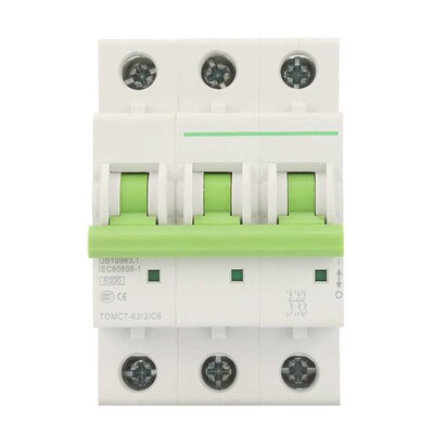 TOMC7-63 3P C-type Circuit Breaker Miniature Leakage Protect