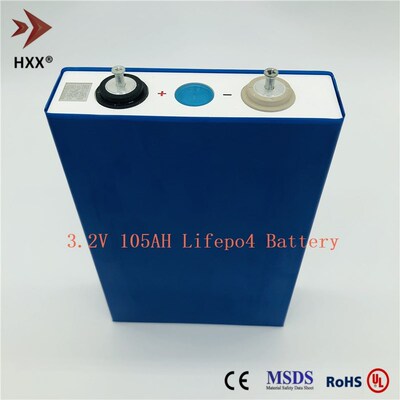 3.2V 105AH LiFePo4 Cell Lithium iron Deep Cycle for Assembly