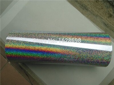 CDH 01 Sliver color Hologram heat transfer materialheat tra