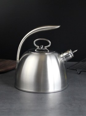 3L Steel Boil Water Kettle 304 Whistle Will Capacity Boiling