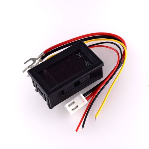 DC 0 100V 50A Digital Voltmeter Ammeter Dual Display Voltag