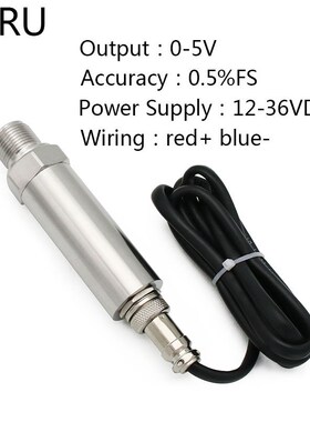 0-5V Output Aviation -1~0~10bar/16bar/6bar/25bar 10-30VDC G1