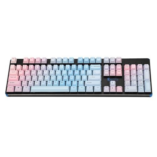 Sunset Gradient OEM Profile Cherry Profile 108 87 Key Dyed T