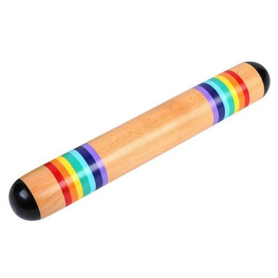 Wooden Rainstick Rainmaker Rain Shaker Musical Instrut Toy R