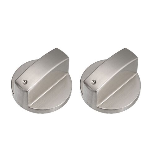 2Pcs/Set Gas Stove Knobs Cooker Oven Cooktop Metal Alloy