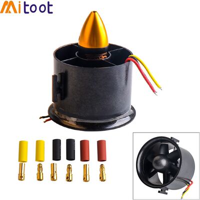 QX MOTOR 70mm 6 Blades Ducted Fan EDF With 2822 3000KV Moto