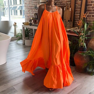 2020 Celmia Summer Dress Women Sexy Sleeveless Ruffled Maxi
