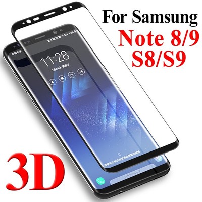 *3D Screenprotector protective glass for samsung galaxy s8