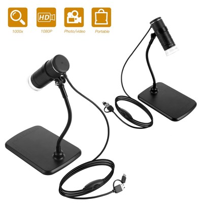 3-in-1 Digital Microscope 1000X Magnification 1080P Digital