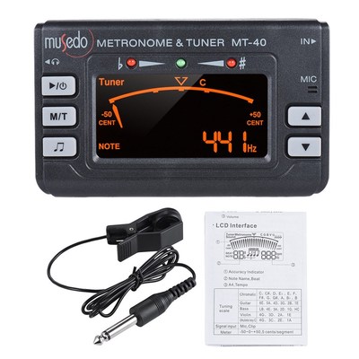 Portable 3-in-1 Metronome Tuner Guitar Tuner Tone Generator