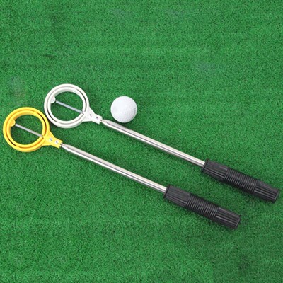 Stainless Steel Telescopic Golf Ball Retriever Retracted Pic