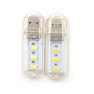 Hot Sale 2pcs USB LED lamp Book lights 3 LEDs 5730 SMD 1.5w