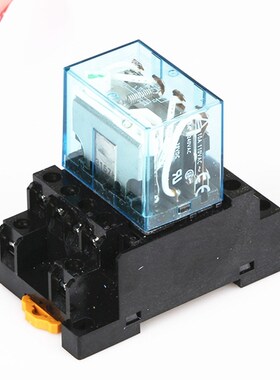 HH64P LY4 DC12V/DC24V/DC110V/DC220V Coil 14-Pin 4PDT Green L