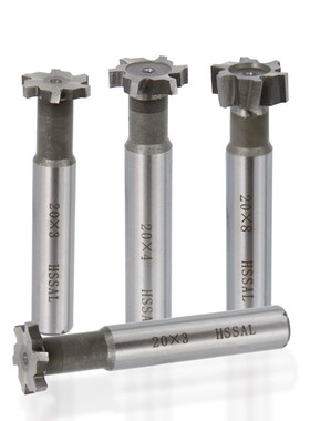 Hampton T Slot Milling Cutter 10 12 14 16 20 25 30 32mm High