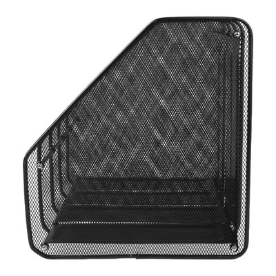 4 Column Metal Mesh File Holder Docut Rack Letter Magazine N