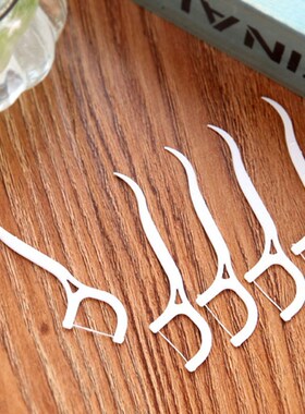 Dental Floss Sticks Interdental Brush Plastic Toothpicks Sti