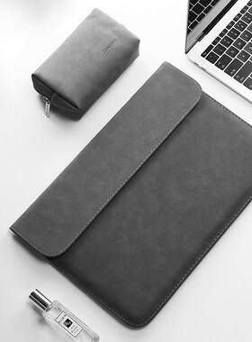 2019 New Matte P Leather Sleeve Laptop Bag 15.6 14  macbook