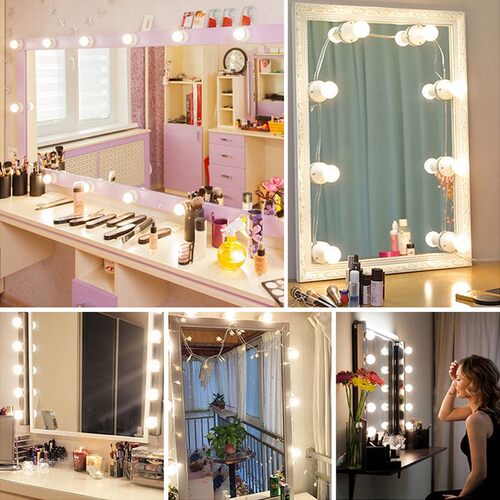 LED Professional Makeup Mirror Light Full Backlit Mirror