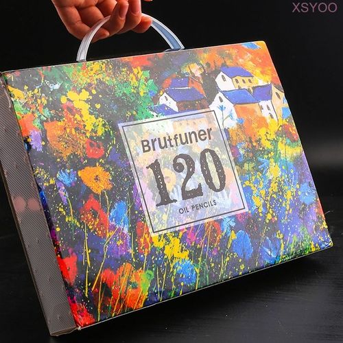 Brutfuner 48/72/120/160 Colors Wood Colored Pencils Set Oil