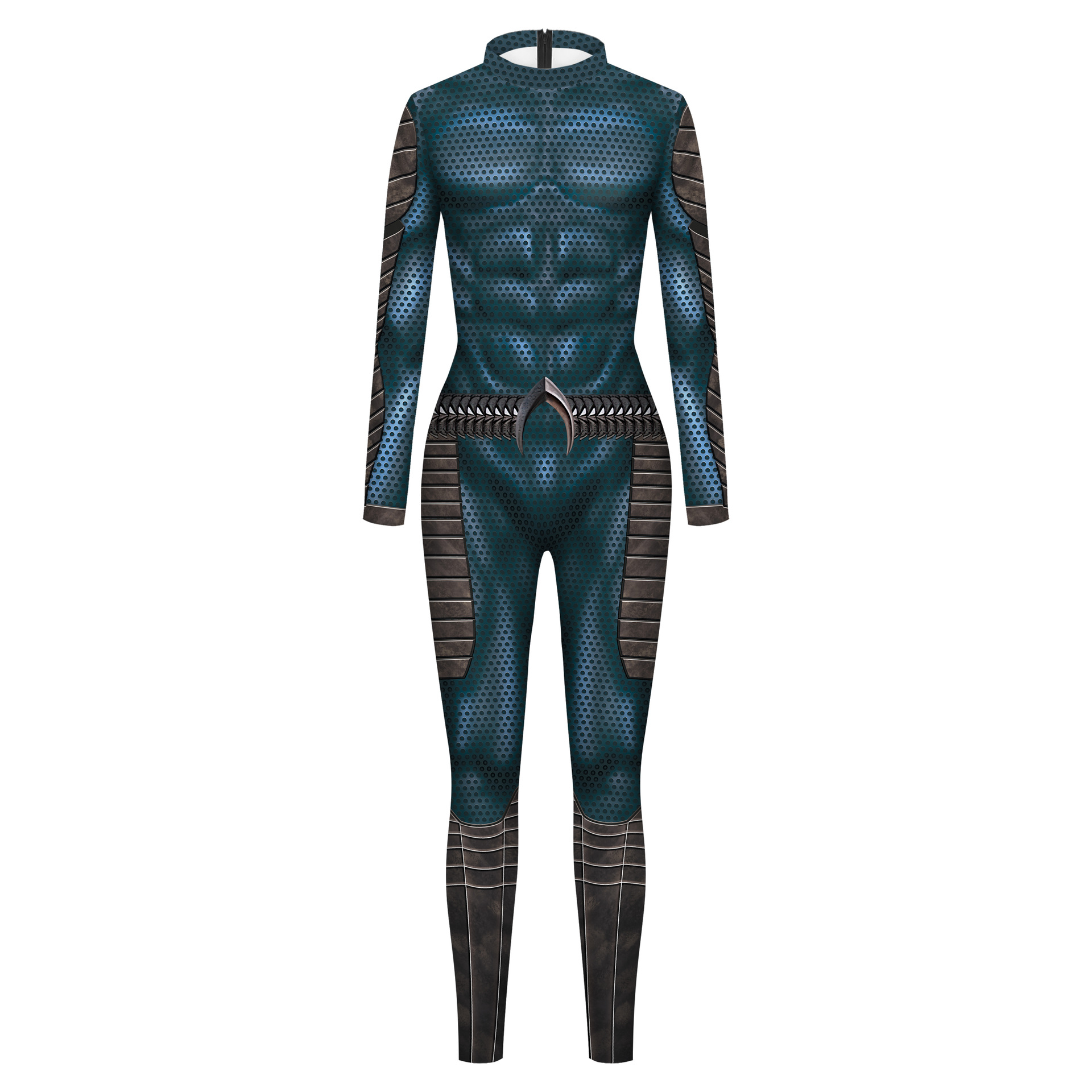 Halloween Neptune Costume Digital Printed Cosplay Bodysuit