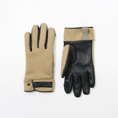 master-piece羊毛皮革手套