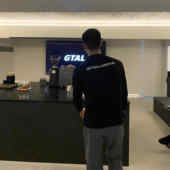 GTAL美式 抗菌凉感吸湿排汗健身显壮纯色速干运动T恤 单向导湿长袖