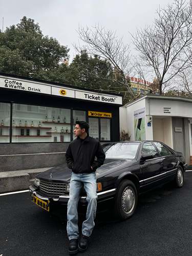 GTAL水洗15高盎司做旧纹理牛仔裤